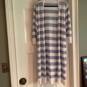 Talbots sweater duster length